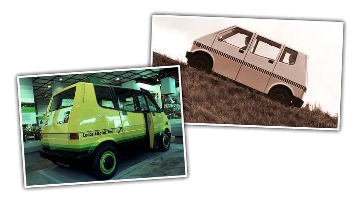 taxi electric din anii 70