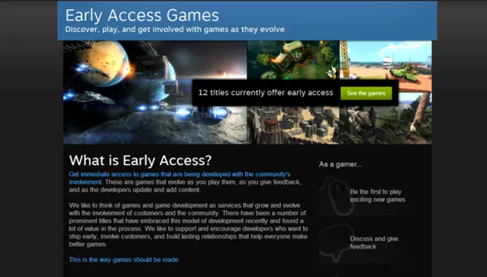 Steam Early Access