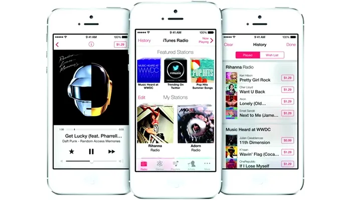 iPhone5 iTunesRadio