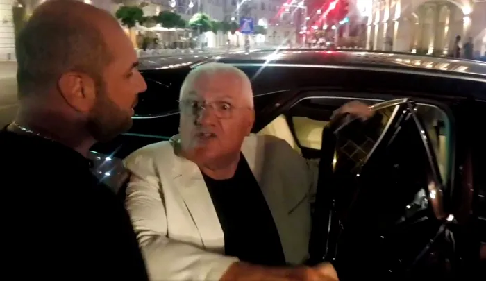 Dumitru Dragomir a sărit să se bată în centrul Bucureștiului, după ce a fost jignit. Imagini necenzurate: „Ești o slugă și o fosilă”