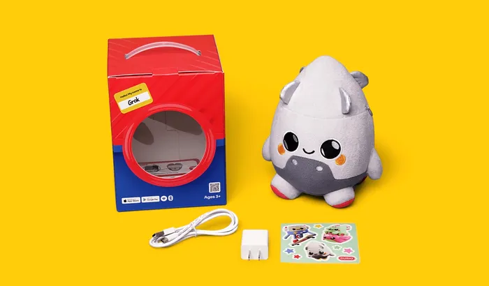 Jucăria din pluș Grok, dotată cu inteligență artificială