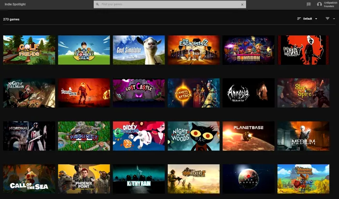 GeForce Now Indie games