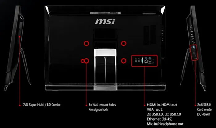 MSI Gaming AIO parts