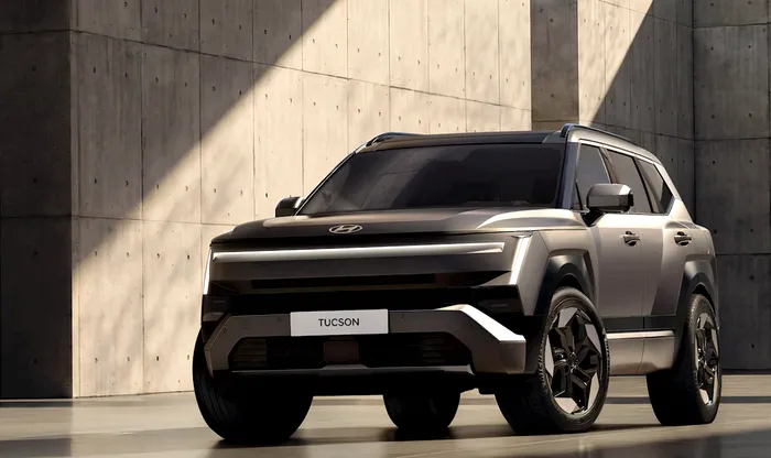 Hyundai Tucson 2027 - frontal
