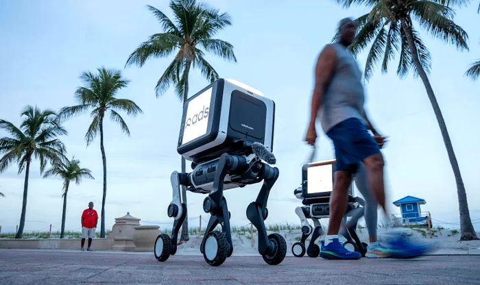 R-dog, câinele robot de colete