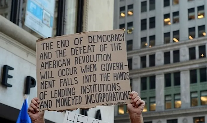 Occupy Wallstreet Twitter proces