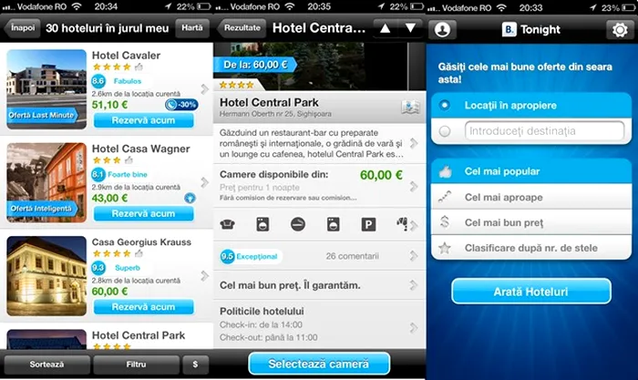 Booking.com Tonight ios android windows phone