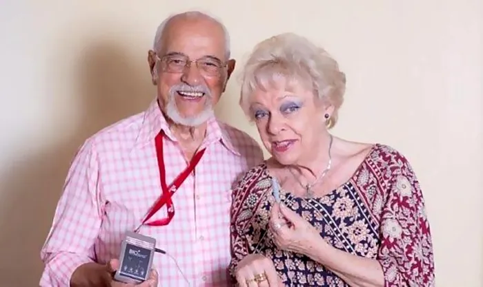 Ileana Stana Ionescu alaturi de sotul ei Andrei