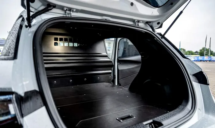 Interiorul dubei BYD Dolphin EV