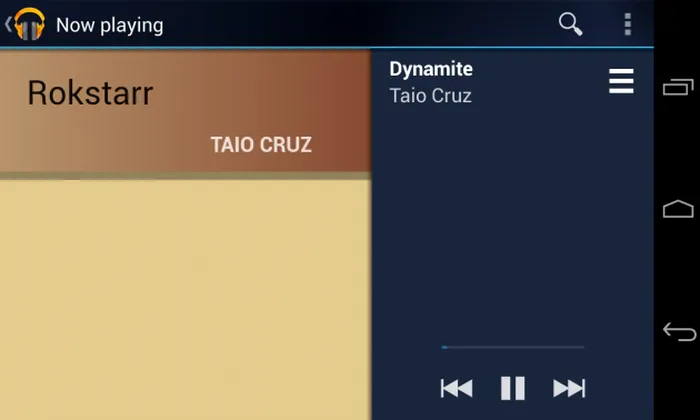 LG Nexus 4 Player Audio