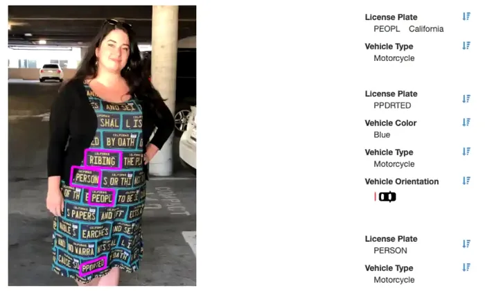 rochie numar inmatriculare