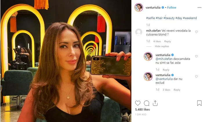 Iulia Vântur, look nou! Ce schimbări a ales să-și facă iubita lui Salman Khan