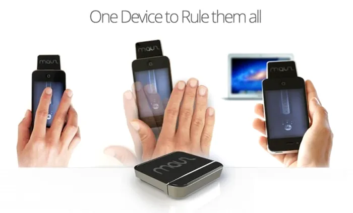 mauz motion visual gesture mouse iphone
