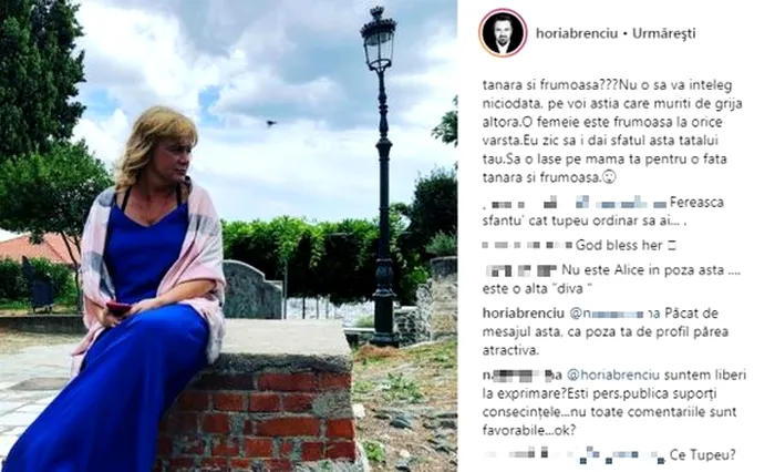 Postarea care a fost mărul discordiei Sursa Foto: instagram.ro