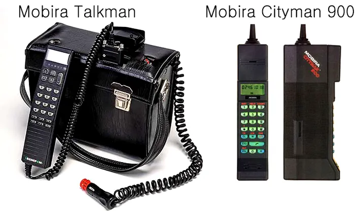 Telefon mobil Nokia Mobira Talkman si Mobira Cityman 900