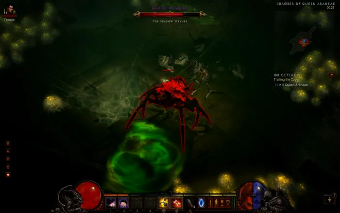Diablo III boss fight