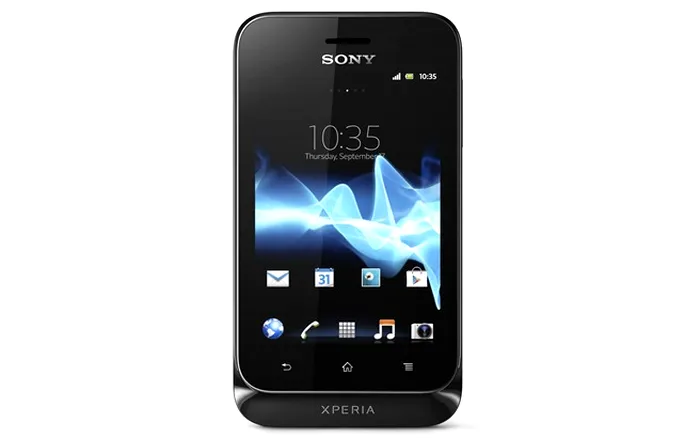 Xperia tipo Black Front