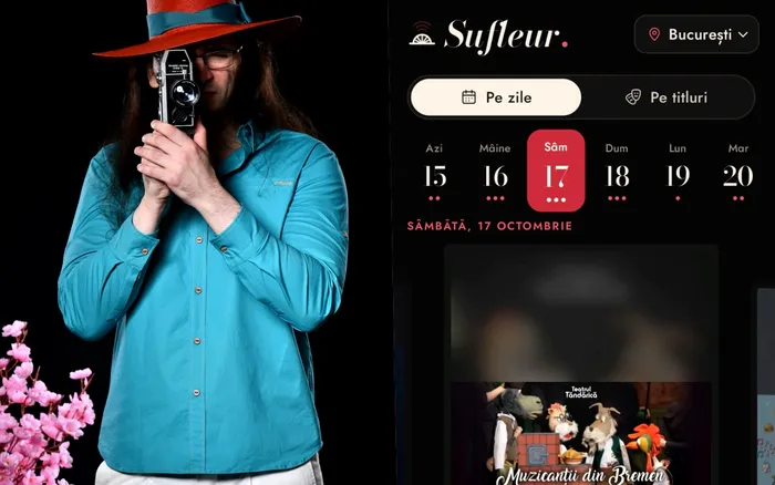 interviu aplicatie teatru sufleur foto iulia kelt colaj