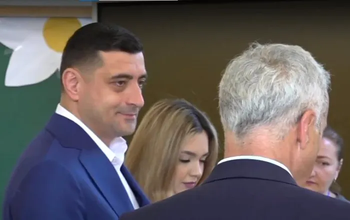 George Simion a fost la vot inca de la prima ora a diminetii