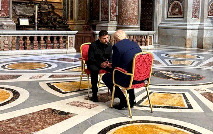 Trump și Zelenski față în față la Roma 2