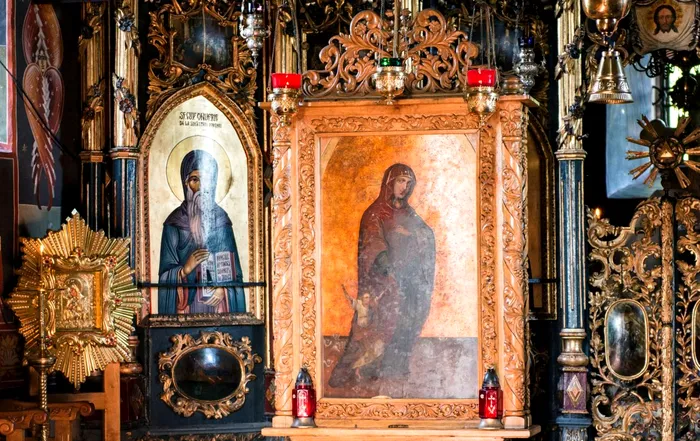 Mănăstire icoană Sihăstria Voronei