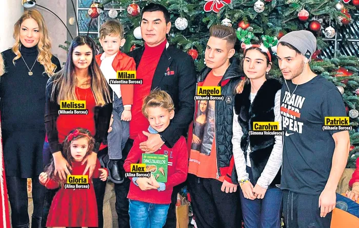 Cristi Borcea și copiii lui