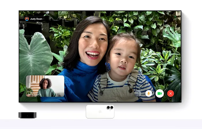 Apple TV 4K te ajută și în apelurile Facetime cu prietenii și familia 