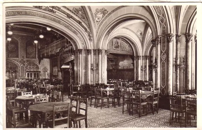 Restaurantul Caru' cu Bere, București. Foto arhiva familiei Mircea, carucubere.ro