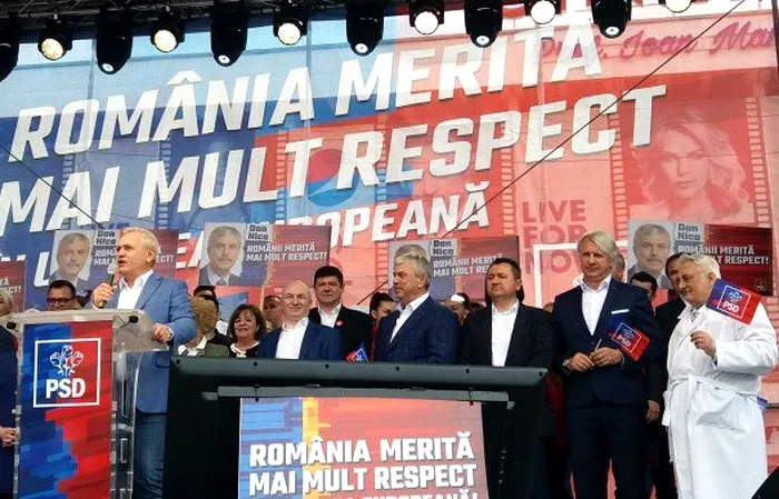 Nicolae Bacalbașa, alături de colegii de partid