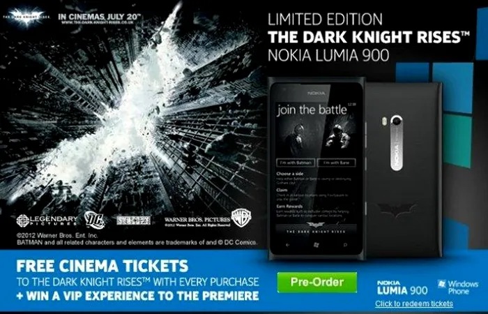 Batman Nokia Lumia 900