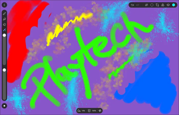 GoPaint ascunde un univers complex de posibilități creative, după ce te obișnuiești cu M-Pencil Pro