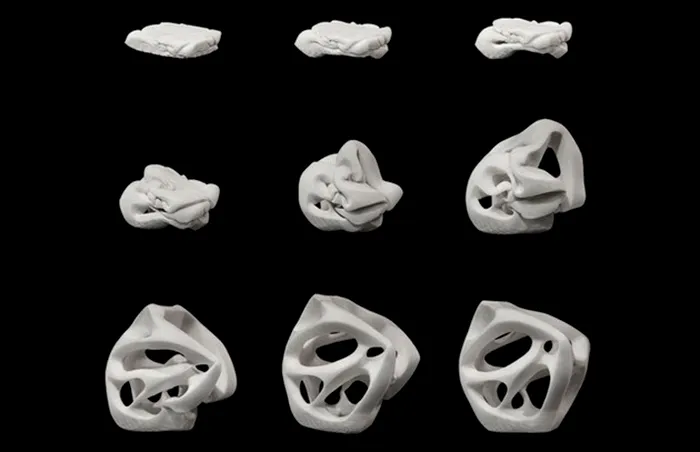 Shape memory polymer scaun care se construieste