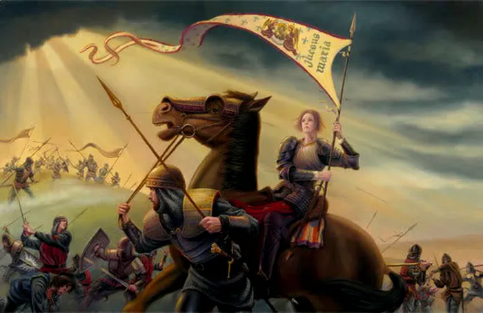 Ioana D'Arc, una dintre figurile emblematice ale Revolutiei Franceze
