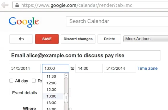 google-calendar vulnerabilitate securitate