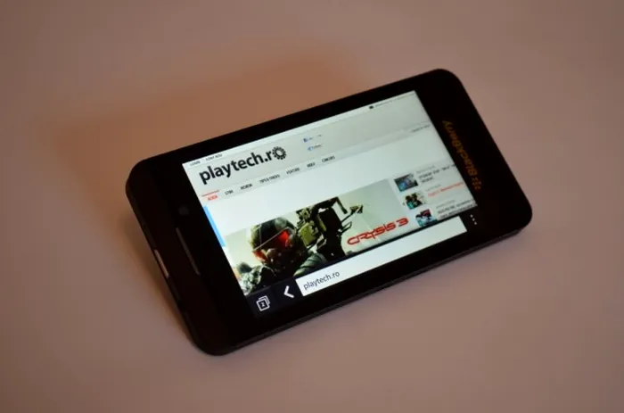 BlackBerry Z10 Navigare WEB