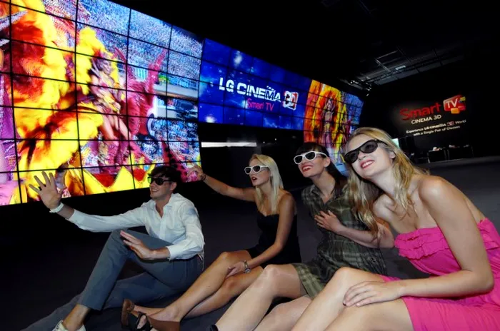 LG 3D Video Wall