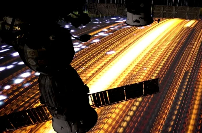 ISS Christoph Malin time lapse