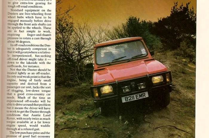 dacia duster glx renault