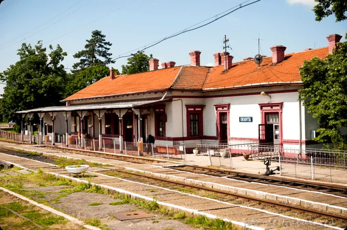 Gara Oravița. Prima gară din România