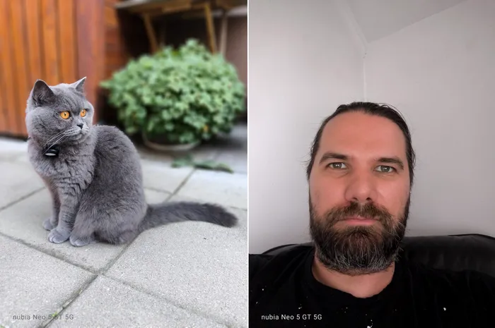 Fotografie portret și selfie cu nubia Neo 5 GT 5G 