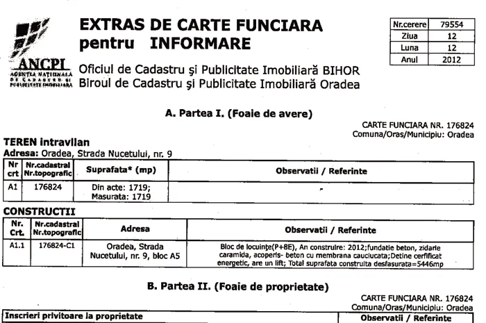 Cum obții online extrasul de carte funciară