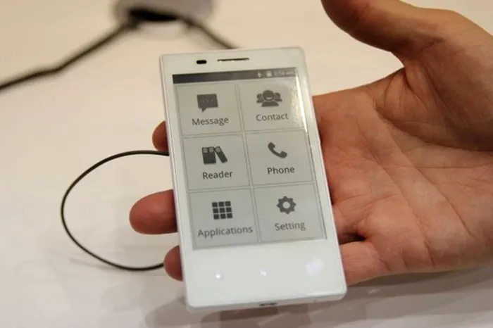 fndroid smartphone e-ink prototip