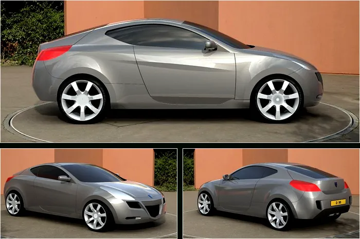 Dacia Sport GTR concept coupe