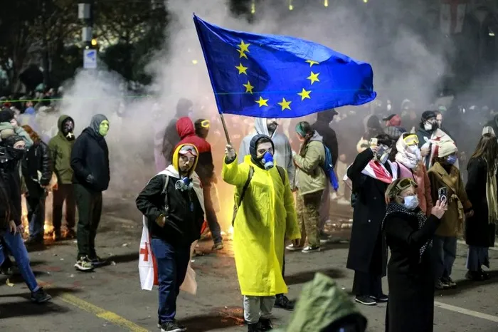 proteste georgia Europa