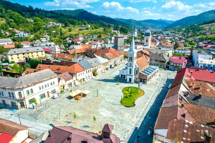 Centrul oraşului Abrud (Foto: Facebook "Judeţul Alba")