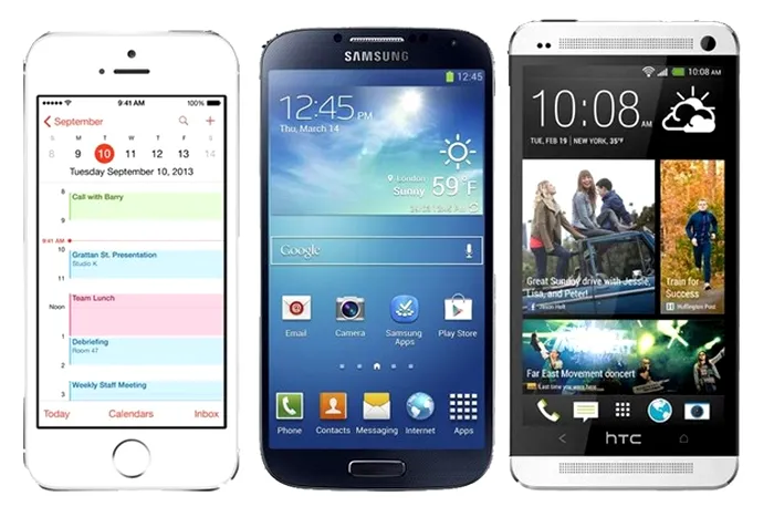 iphone5s Galaxy S4 HTC One comparatie performanta