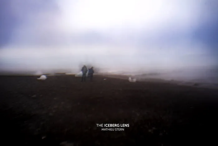 fotografii lentila gheata