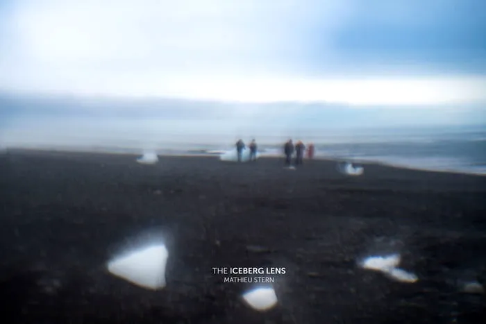 fotografii lentila gheata