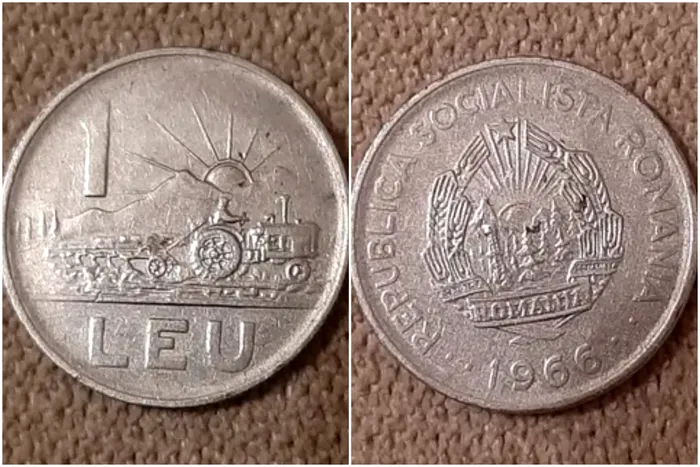 Mica moneda comunista din Romania care se vinde cu mii de lei