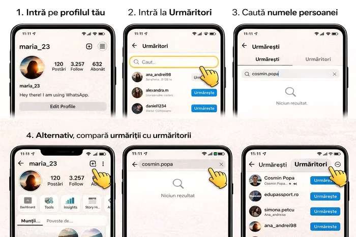 Cum vezi cine ți-a dat unfollow pe Instagram fără să folosești alte aplicații